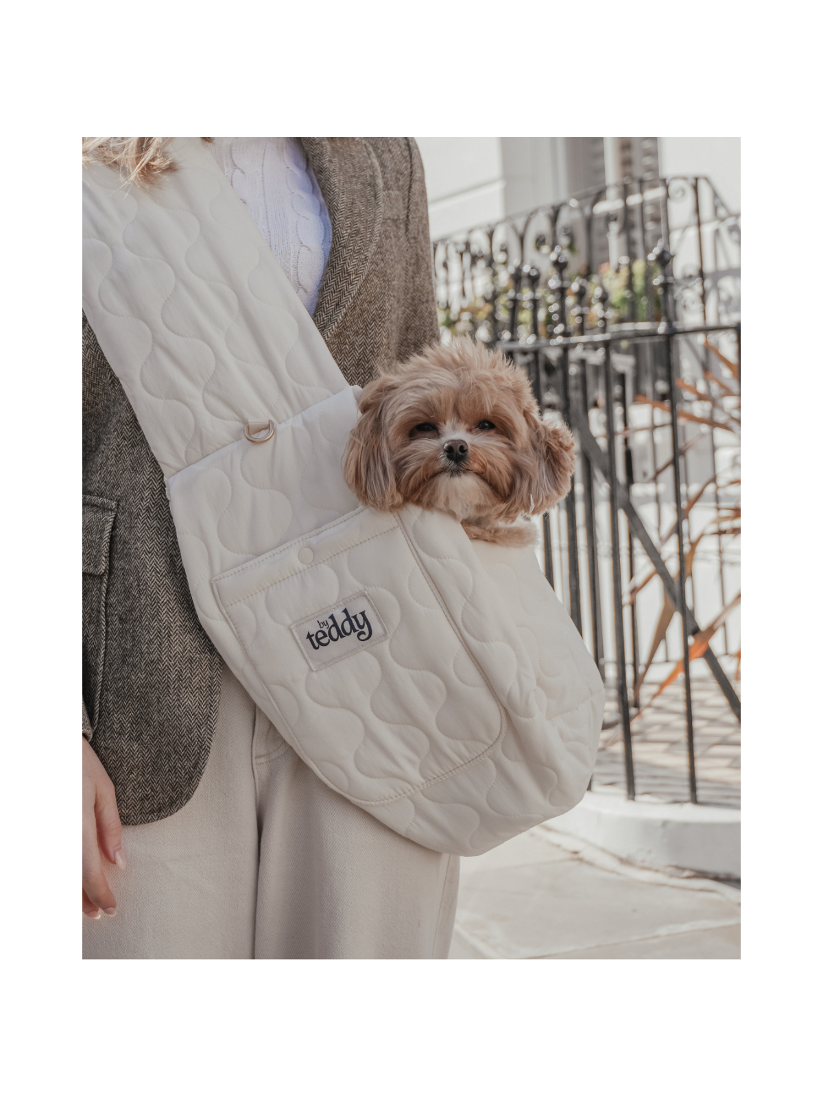 Quilted Sling – Marshmallow