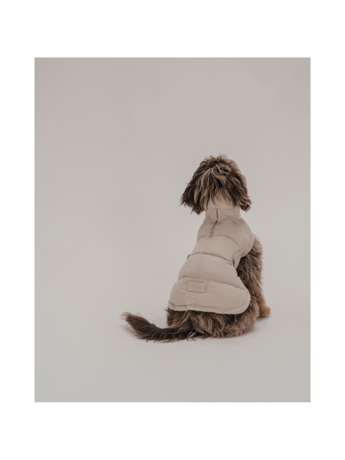 The Capsule Puffer Dog Coat – Hazelnut