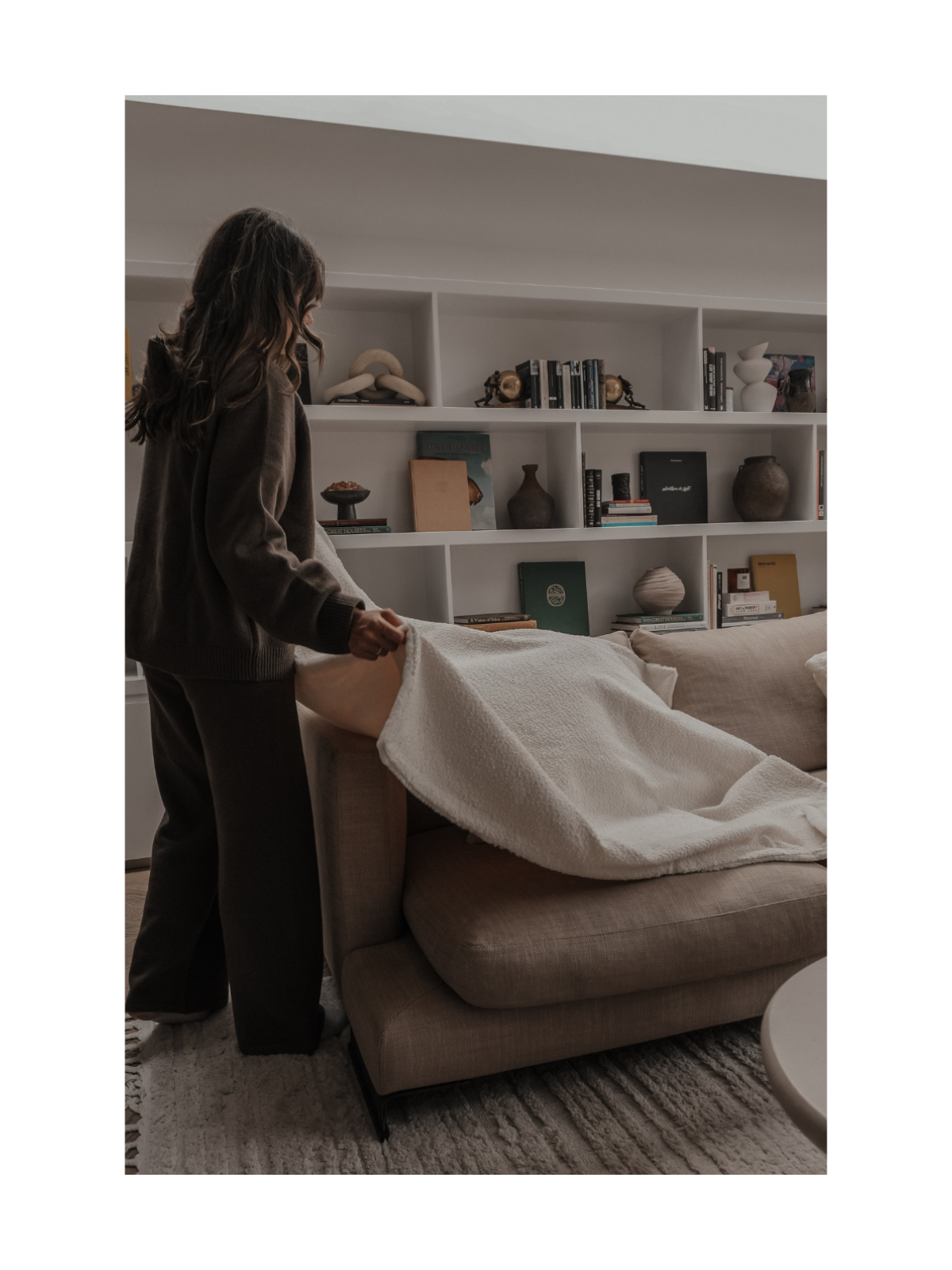 The Bouclé Blanket - Marshmallow