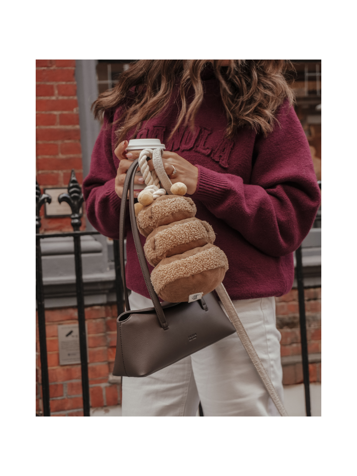 Maple Pancake Stack Interactive Dog Toy