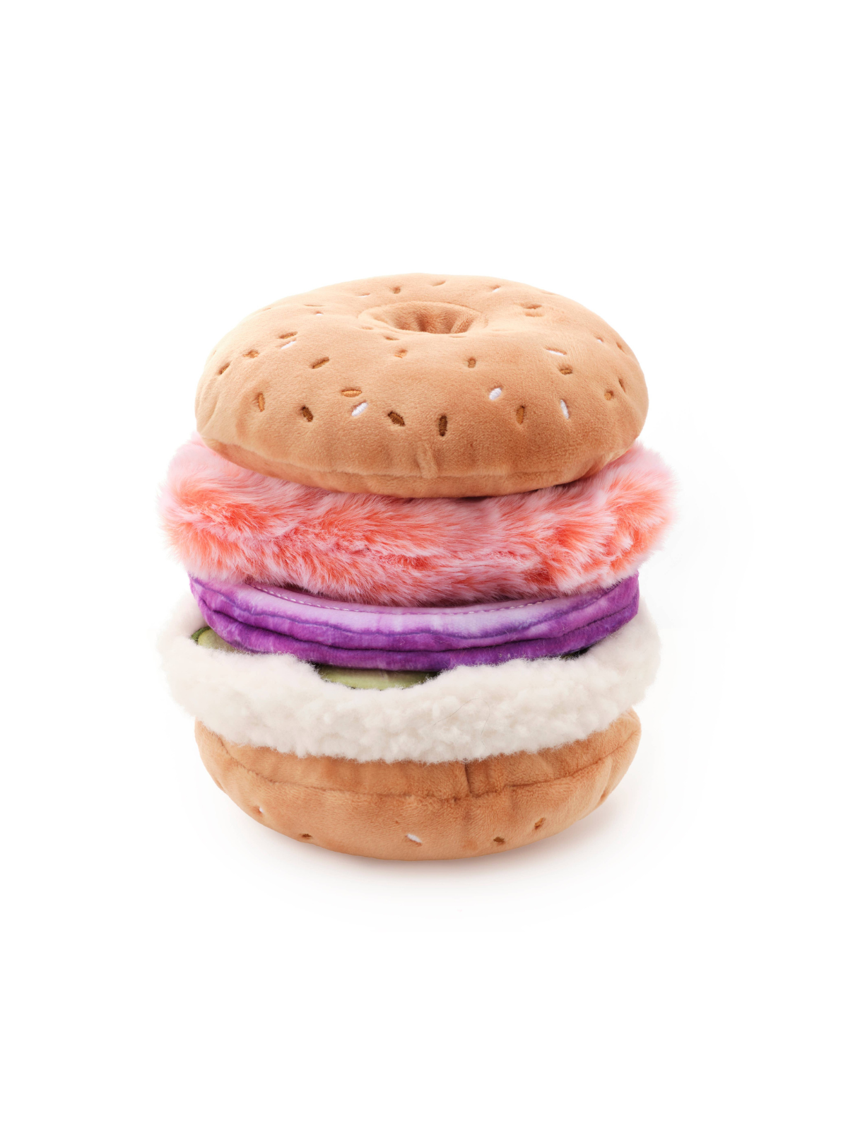 Bagel & Lox Interactive Snuffle Dog Toy