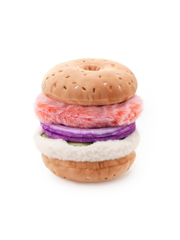 Bagel & Lox Interactive Snuffle Dog Toy