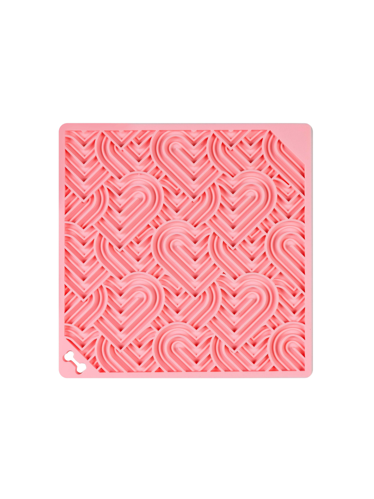 Heart Swirl Pet Lick Mat
