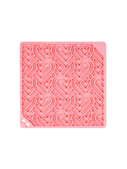 Heart Swirl Pet Lick Mat