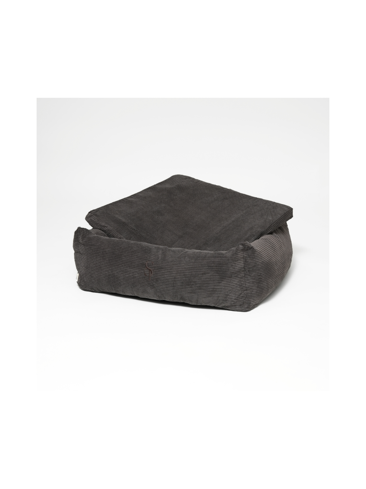 Vera Dog Bed – Dark Oak Corduroy