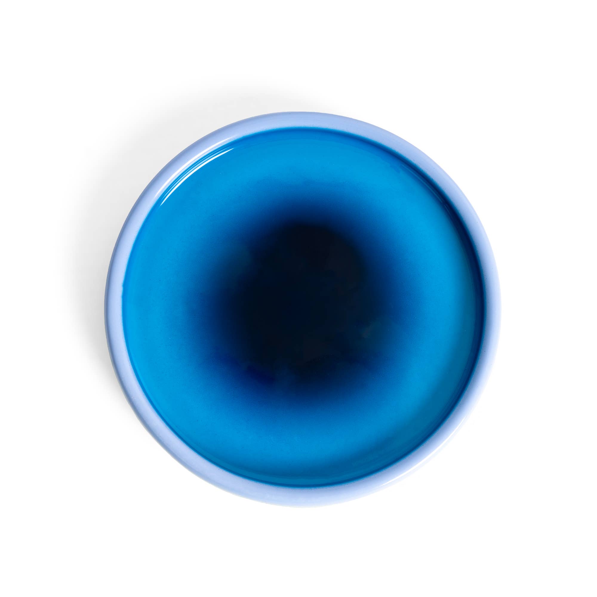 Gradient Food Plate – Blue