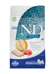 Farmina – N&D Ocean Salmon, Cod & Melon Adult Mini