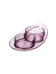 Saturno Double Bowl – Purple